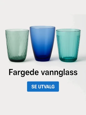 Se utvalg fargede vannglass